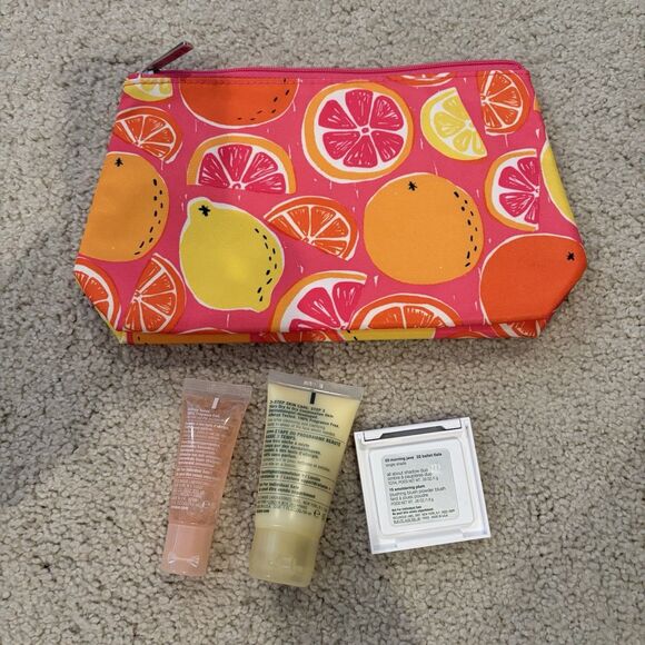 NEW Clinique Travel Size Lot W/bag Moisture Surge Moisturizing Lotion Eye Shadow - Picture 2 of 8
